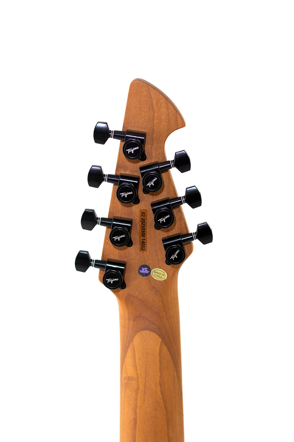 縮圖：Tagima Almach 7 UQ 7-String Electric Guitar Flamed Transparent Red