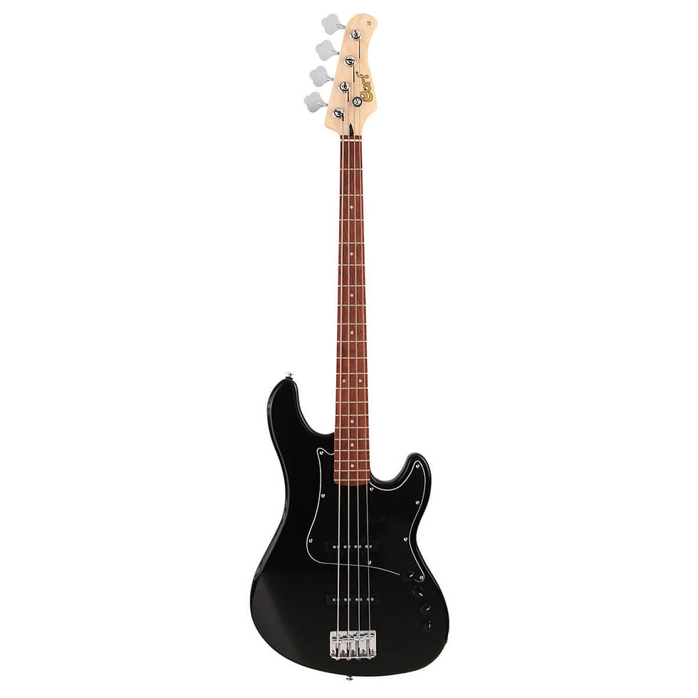 Miniatura: Cort GB34JJ Active 4-String Bass Guitar with Hard Maple Neck