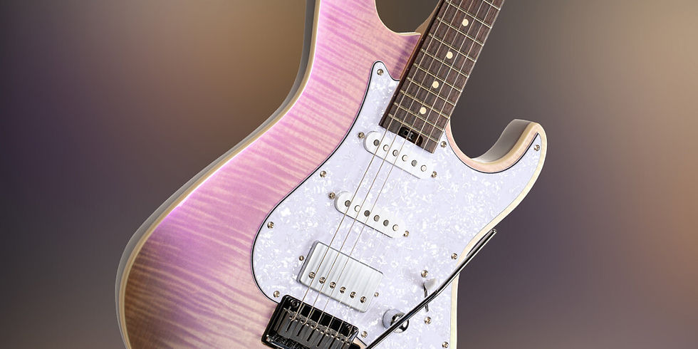 Miniature : Cort G280 Select Electric Guitar Alder Flamed Maple Top HSS Pickups Tremolo