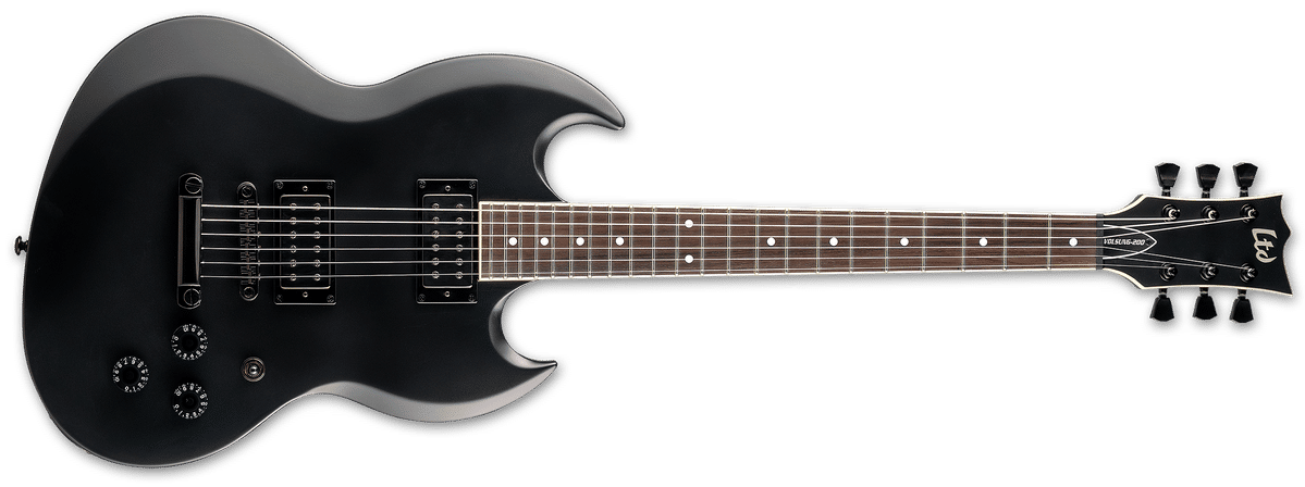 ESP LTD Volsung-200 Electric Guitar Black Satin