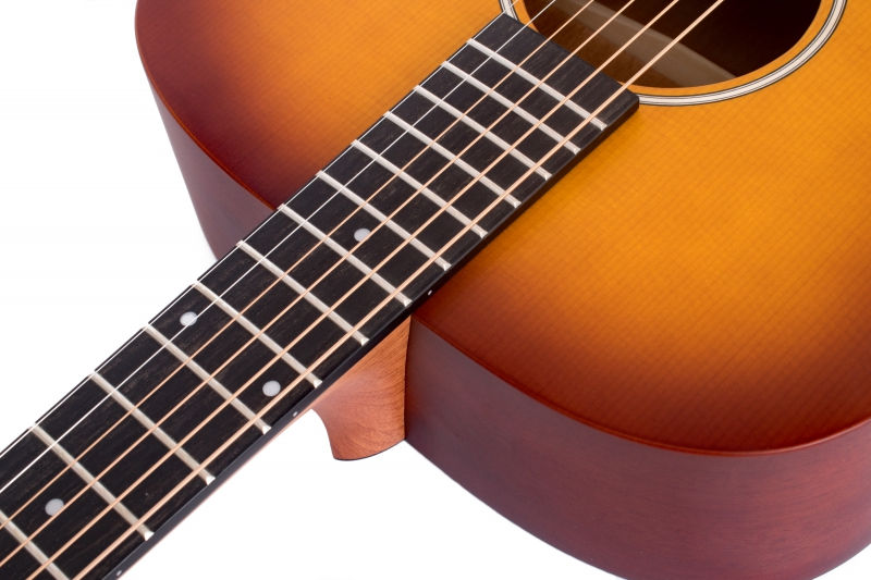 תמונה ממוזערת: Larrivée Simple 6 D Burst Dreadnought Acoustic Guitar Mahogany Spruce Top