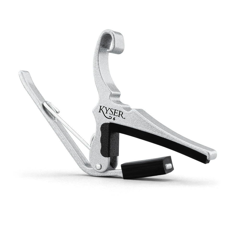 섬네일: Kyser Quick-Change Acoustic Guitar Capo - Durable Aircraft-Grade Aluminum Trigg