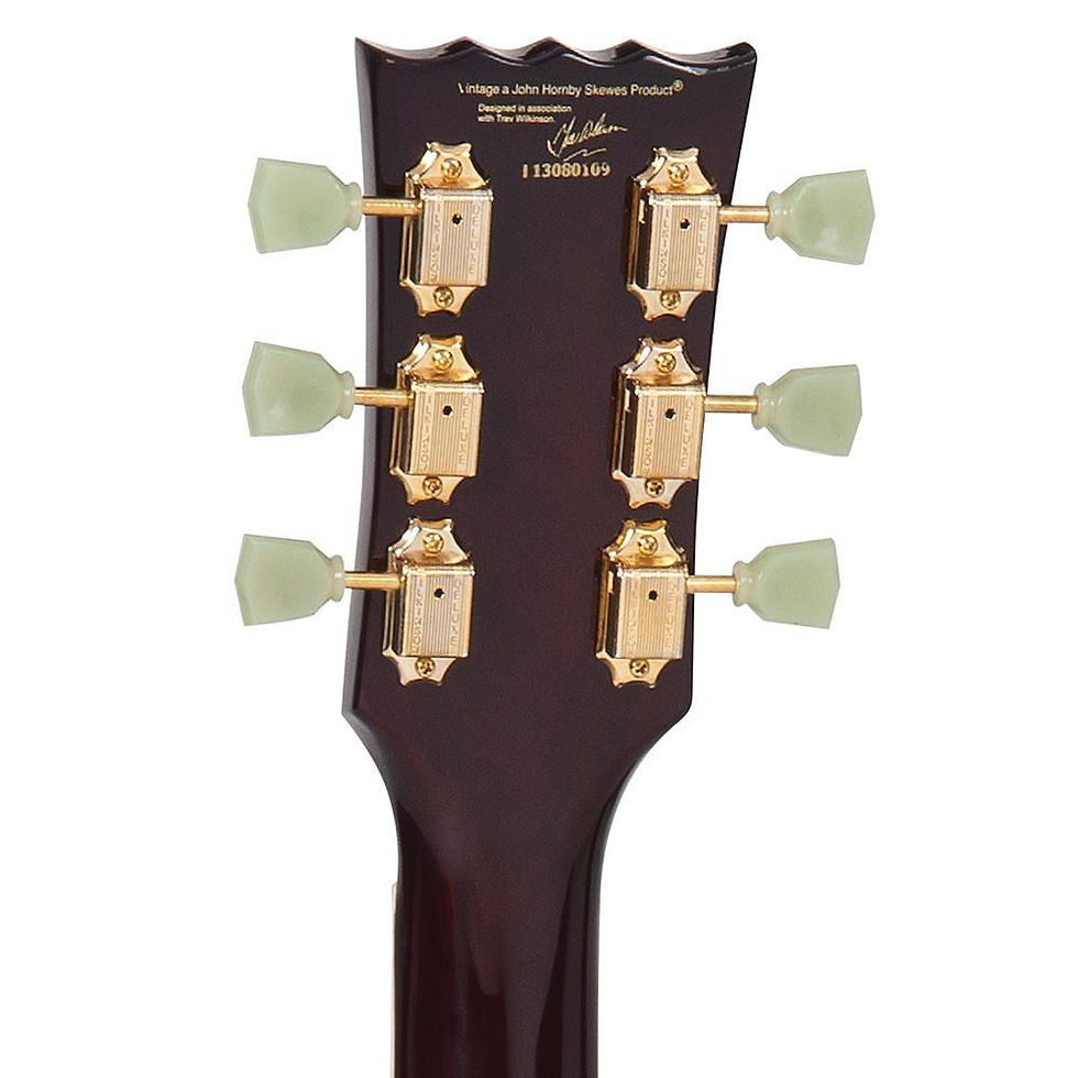Hình thu nhỏ: Vintage V100 ReIssued Electric Guitar: Rich Tobacco Sunburst, Mahogany Body, Ve