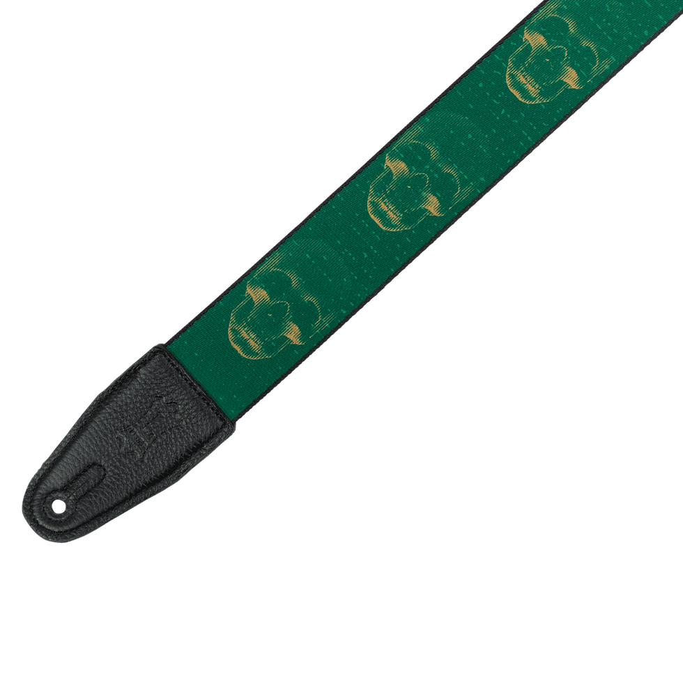 Miniaturbild: Levy's Leathers Skull Series Printed Polyester Guitar Strap for Musicians