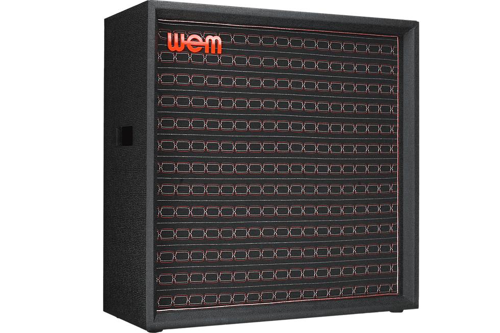 Hình thu nhỏ: WEM Starfinder 4x12 Fane Speaker Cabinet - Classic Black Guitar Cab