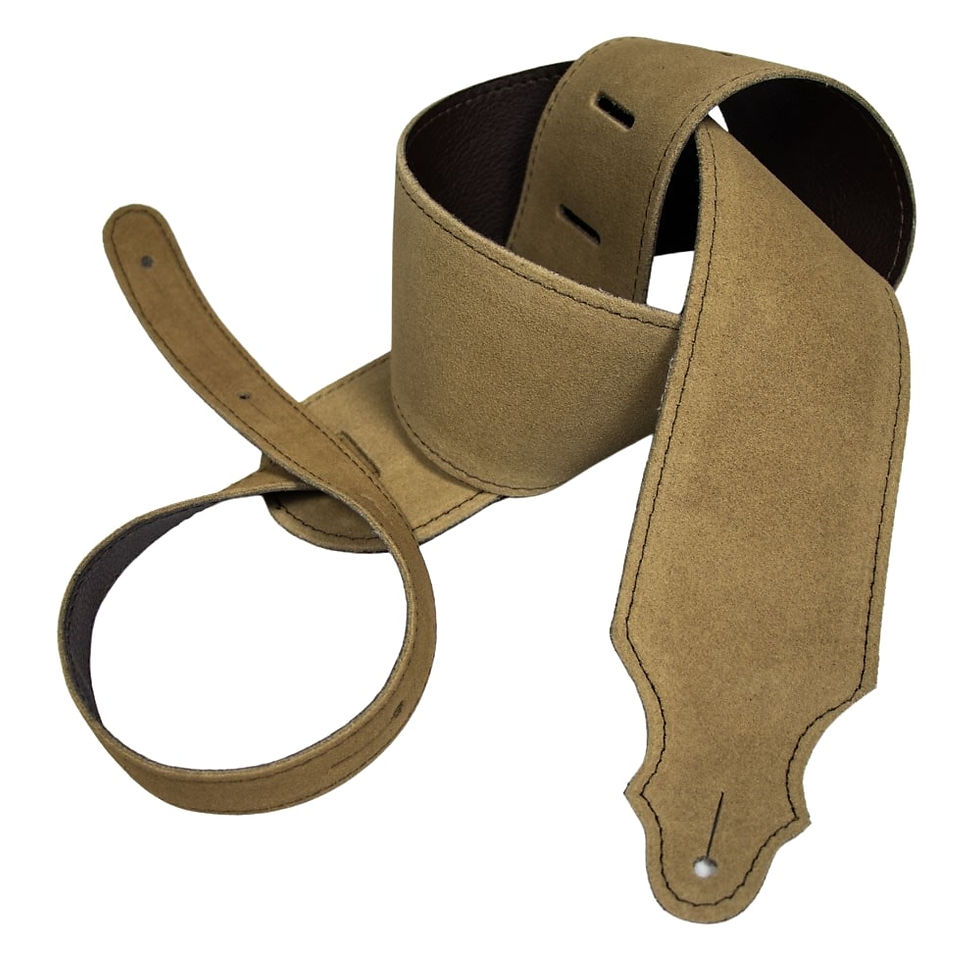縮圖：Franklin Purist Suede Guitar Strap with Leatherette Backing