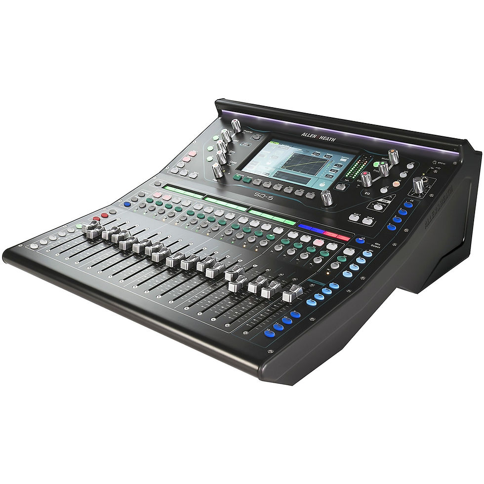 섬네일: Allen & Heath SQ-5 48-Channel 96kHz Compact Digital Mixer Console