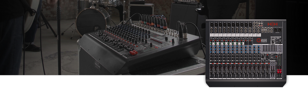 Thumbnail: HH Audio Q16FX 16-Channel Analogue Mixing Console with USB and DSP