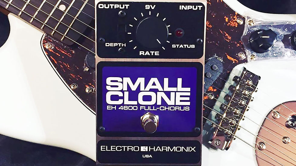 Thumbnail: Electro-Harmonix Small Clone Analog Chorus Guitar Pedal - Lush, Warm, Dimension