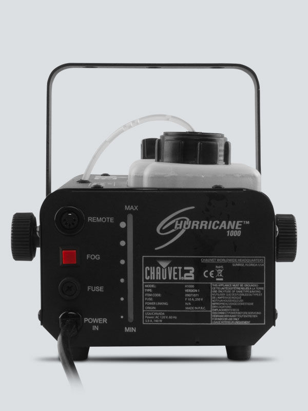 Thumbnail: Chauvet DJ Hurricane 1000 Compact High Output Fog Machine