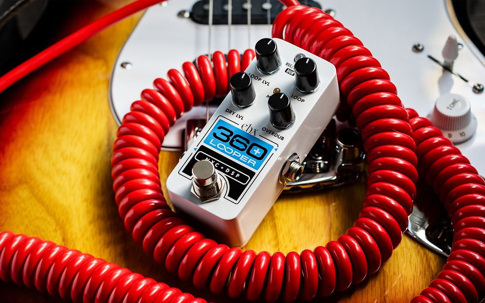 תמונה ממוזערת: Electro-Harmonix Pico 360+ Compact Guitar Looper Pedal with 6-Minute Record Tim