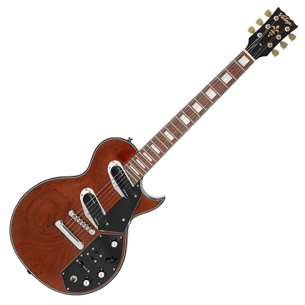 Hình thu nhỏ: Vintage REVO Series Sessionman Electric Guitar Mahogany Solid Body
