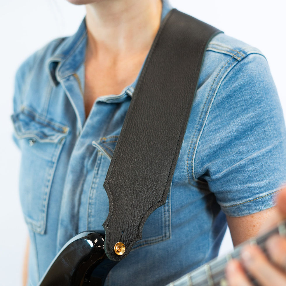 Miniatura: Franklin Strap Purist Glove Leather Guitar Strap for Comfortable Performance