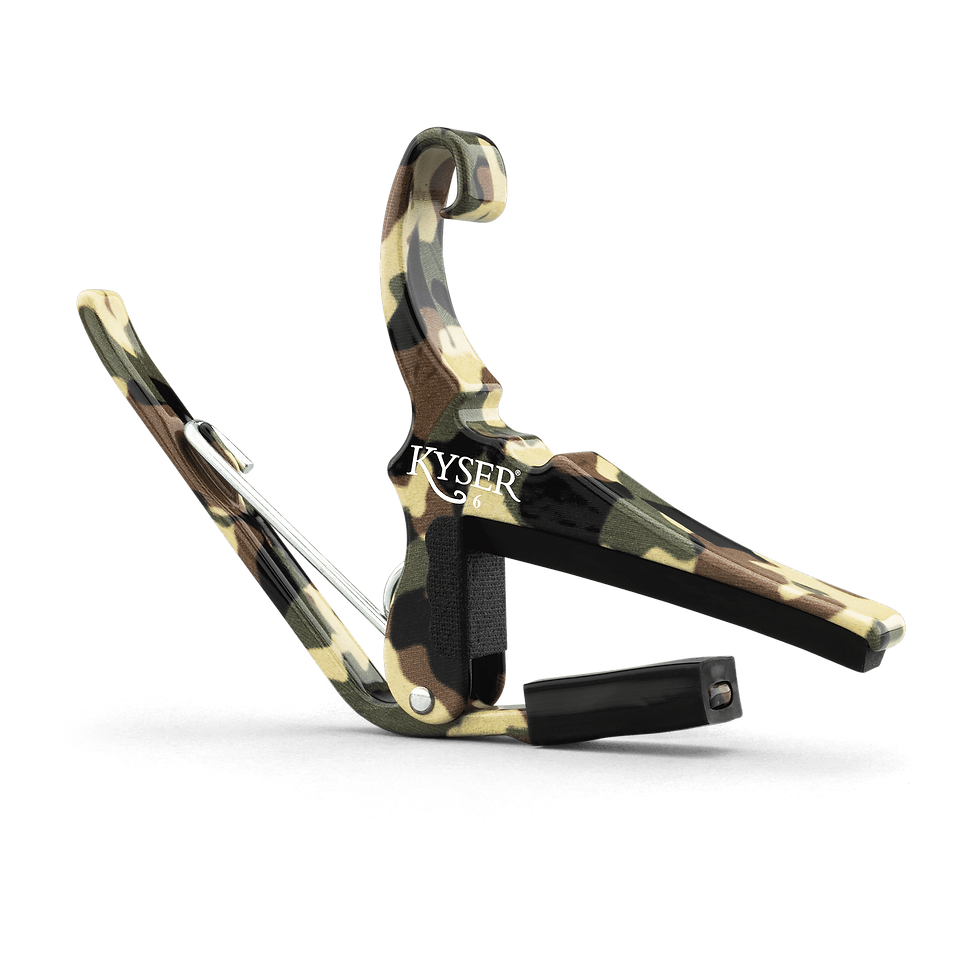 섬네일: Kyser Quick-Change Acoustic Guitar Capo - Durable Aircraft-Grade Aluminum Trigg
