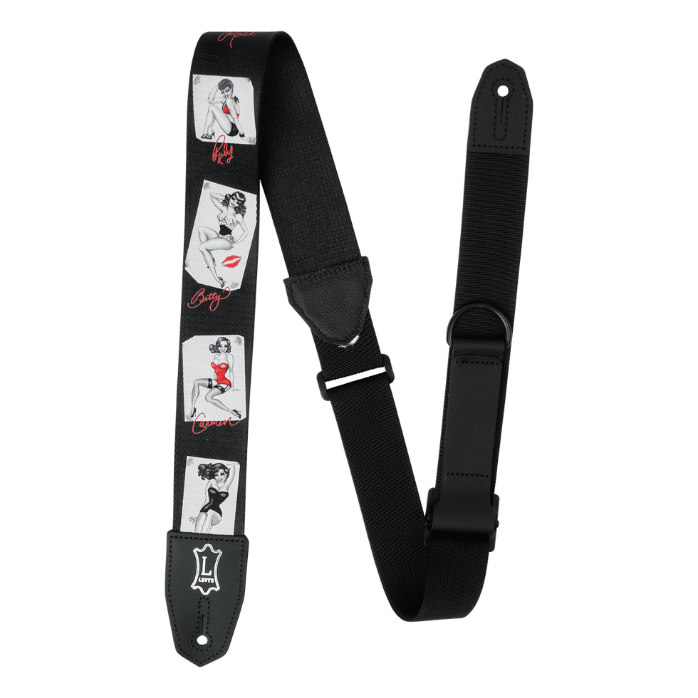 Thumbnail: Levy's Poly Right Height Series Adjustable Guitar Strap With RipChord