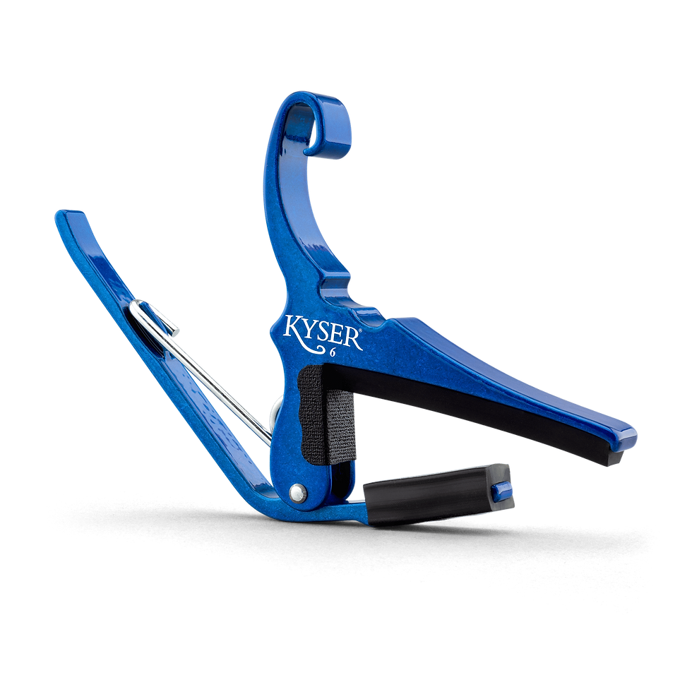 섬네일: Kyser Quick-Change Acoustic Guitar Capo - Durable Aircraft-Grade Aluminum Trigg