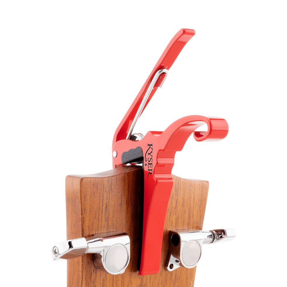 섬네일: Kyser Quick-Change Acoustic Guitar Capo - Durable Aircraft-Grade Aluminum Trigg