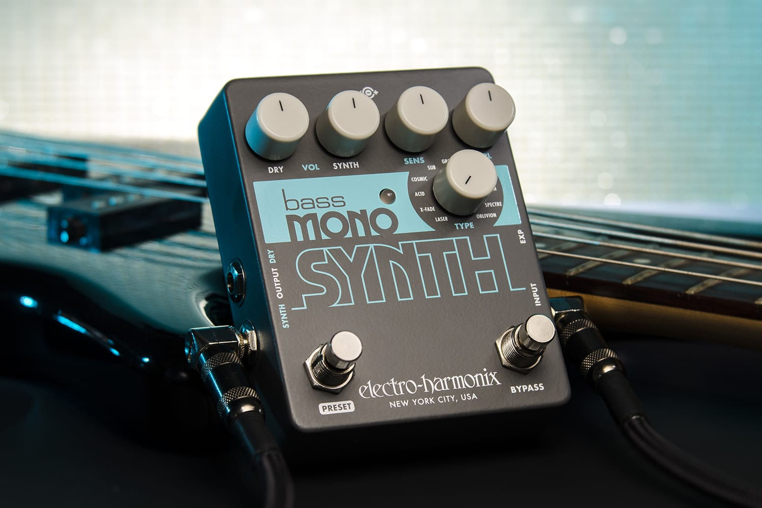 Electro-Harmonix Bass Mono Synth Pedal: 11 Vintage to Modern Synthesizer Sounds