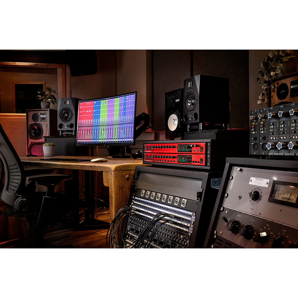 縮圖：Focusrite Clarett+ OctoPre 8-Channel ADAT Microphone Preamp and Converter