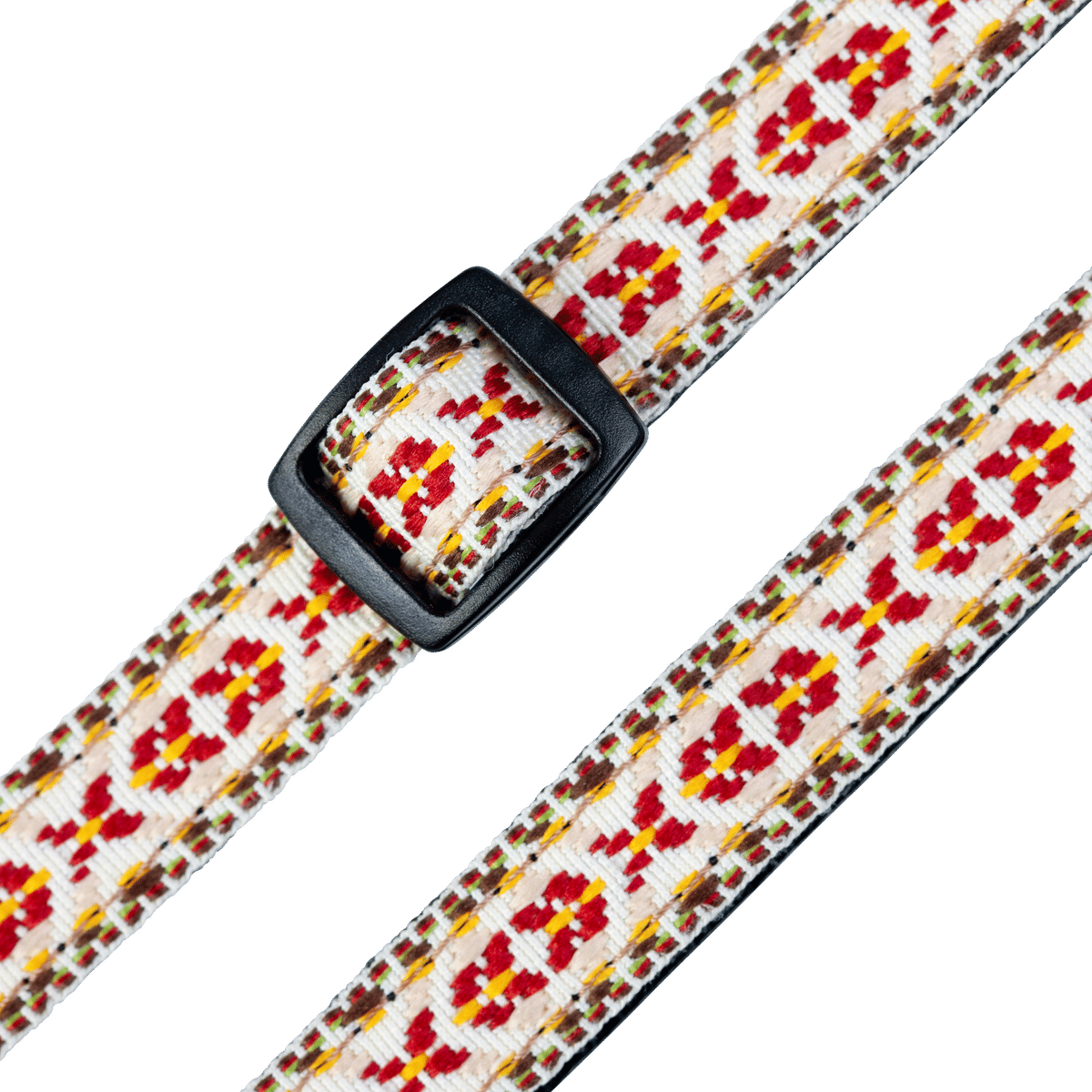 Levy Jacquard Ukulele Strap Vibrant Folk Design Durable Comfortable Fit