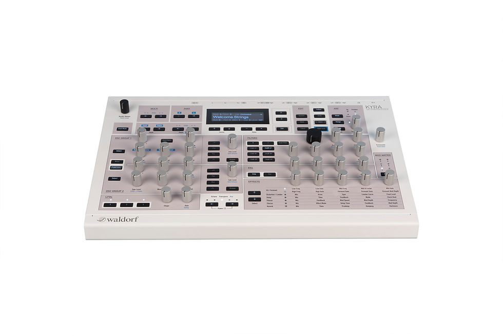 תמונה ממוזערת: Waldorf Kyra 128 Voice Virtual Analog Desktop Synthesizer Module