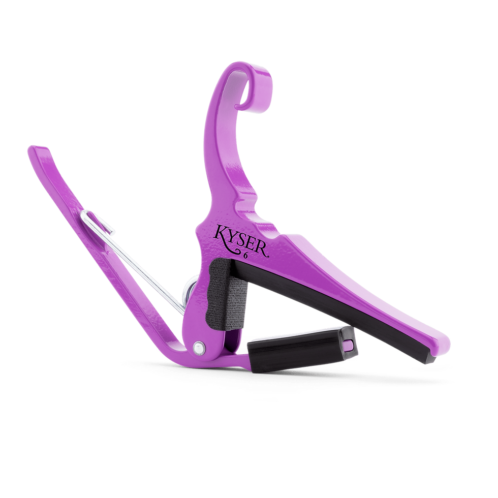 섬네일: Kyser Quick-Change Acoustic Guitar Capo - Durable Aircraft-Grade Aluminum Trigg