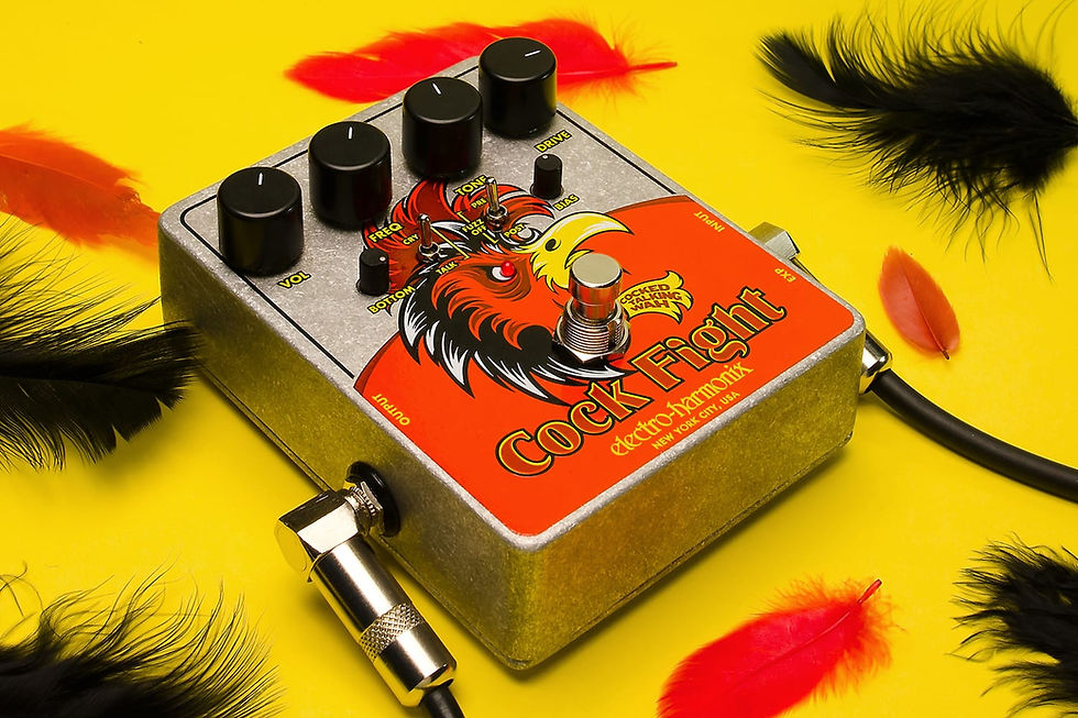 섬네일: Electro-Harmonix Cock Fight Cocked Talking Wah Fuzz Guitar Pedal