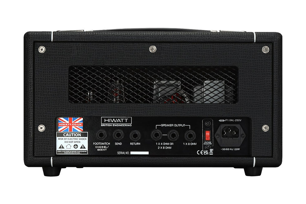 Thumbnail: Hiwatt Hi-5 Head - 5W 2-Channel Lunchbox Head