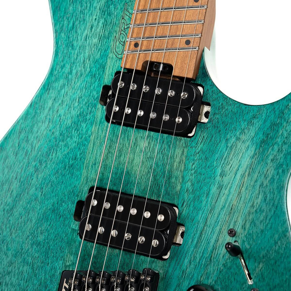 Miniature : Cort Space G6MS Headless Multi-Scale Electric Guitar Roasted Neck