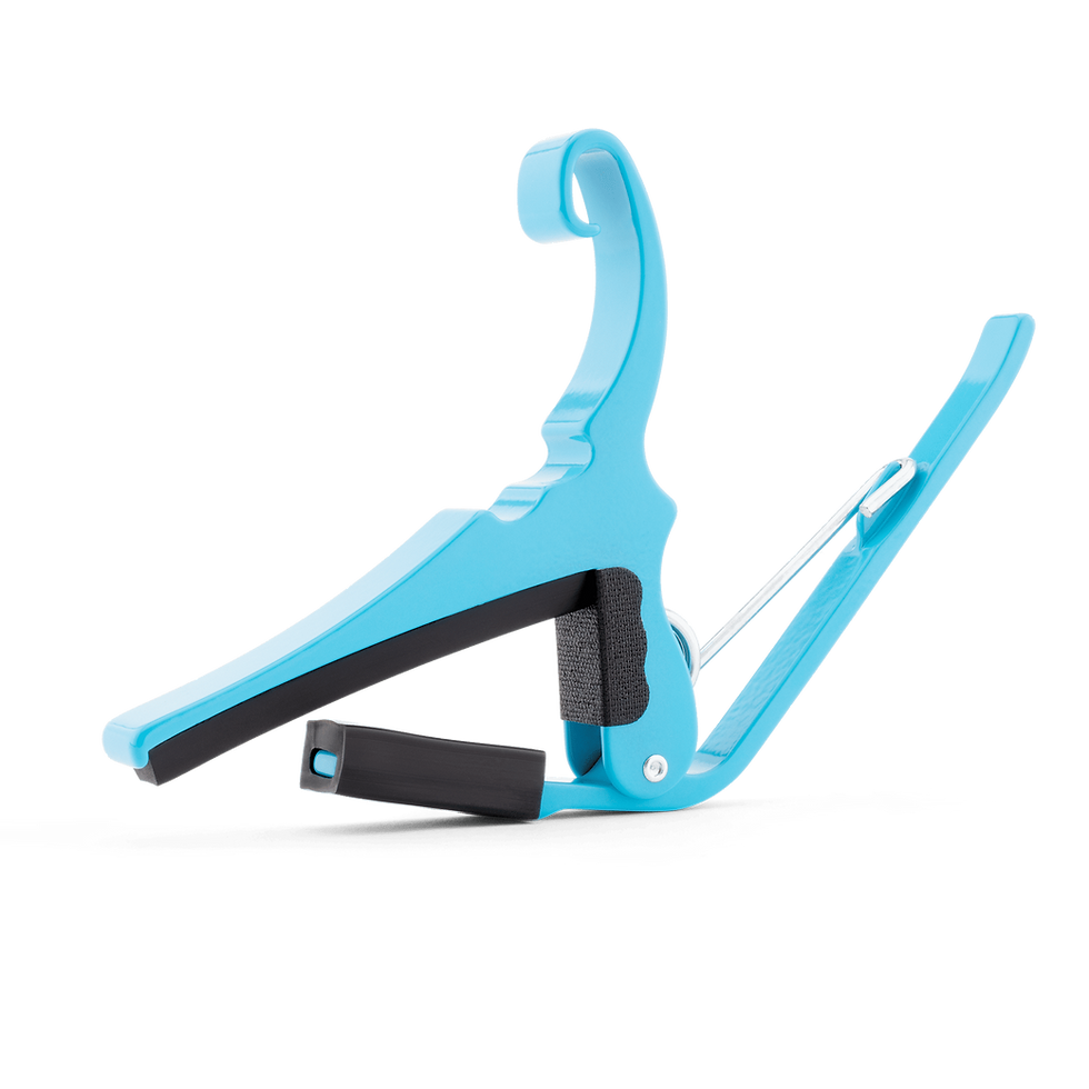 섬네일: Kyser Quick-Change Acoustic Guitar Capo - Durable Aircraft-Grade Aluminum Trigg
