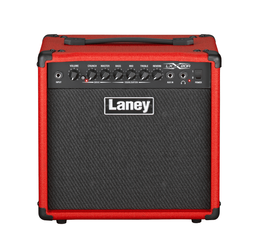 Thumbnail: Laney LX20R-RED 20W Guitar Combo Amp 8 Inch Speaker Reverb Twin Channel