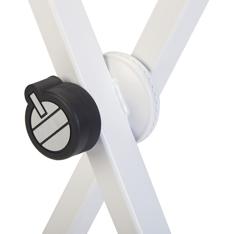 Miniatura: QuikLok T-10 White Adjustable Heavy‑Duty X‑Style Keyboard Stand