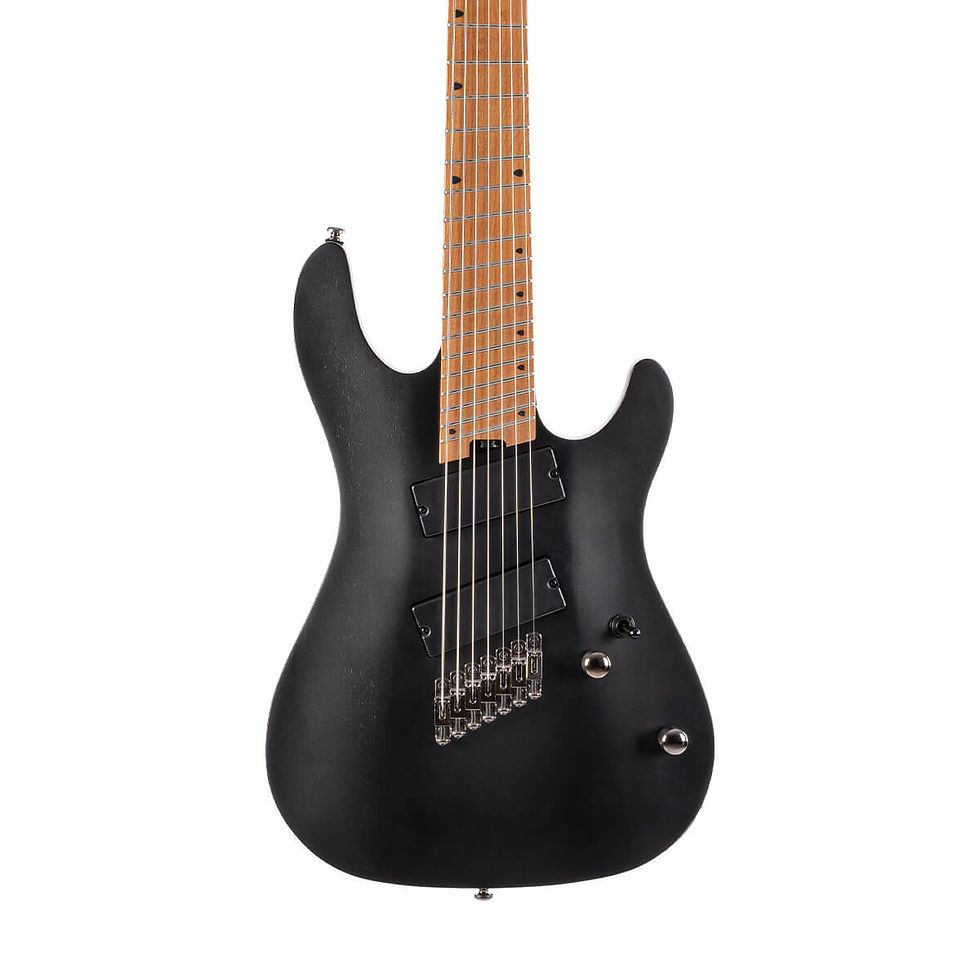Miniatura: Cort KX307 Multi-Scale 7-String Electric Guitar Open Pore Mahogany