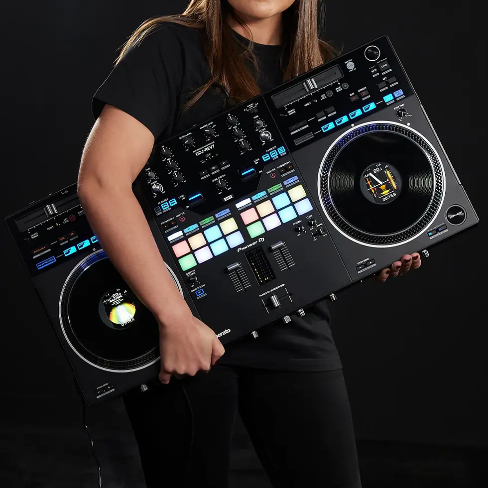 Miniatura: Pioneer DJ DDJ-REV7 Professional 2-Channel Scratch DJ Controller with Motorized