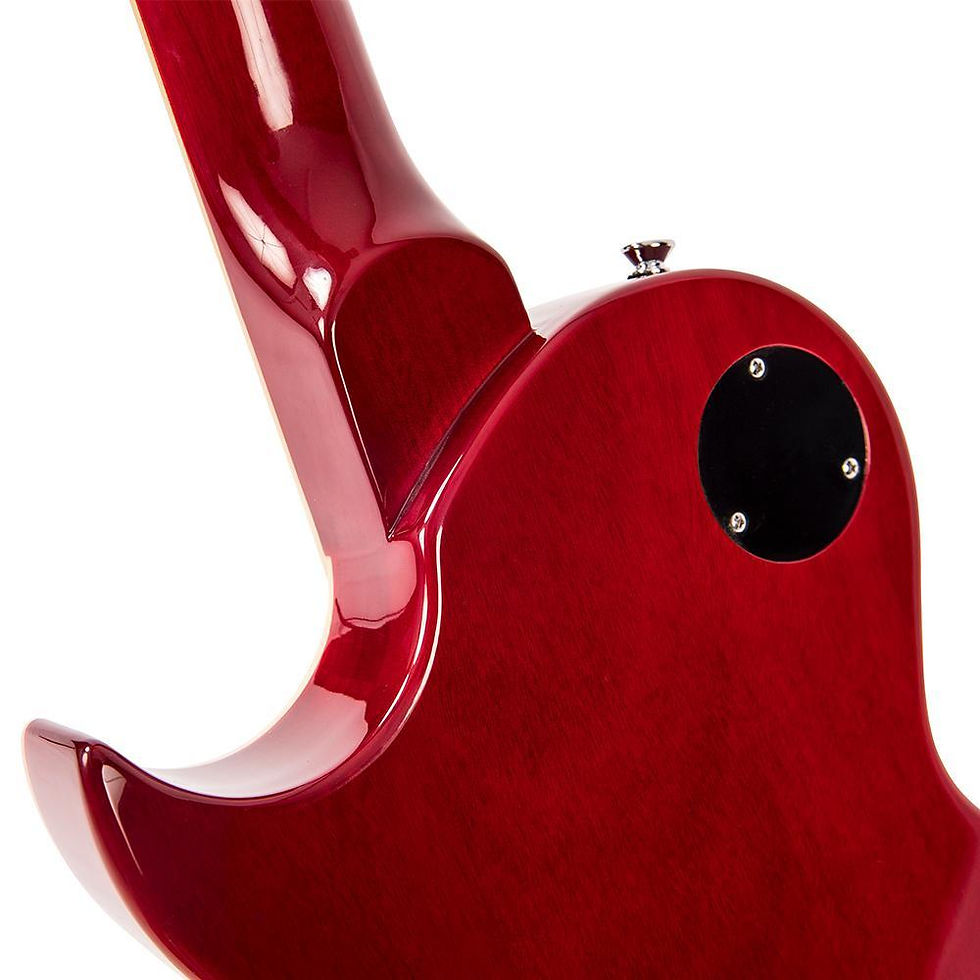 Hình thu nhỏ: Vintage V100T ReIssued Electric Guitar, Flamed Trans Wine Red, Dual Wilkinson P
