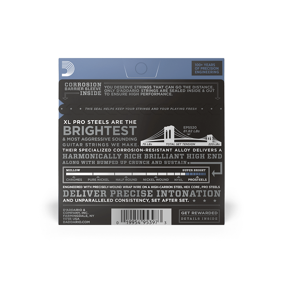 Thumbnail: D'Addario XL ProSteels Electric Guitar Strings 09-42 Super Light