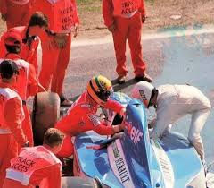 “At that moment Ayrton Senna saved my life”; 1992 Belgian Grand Prix