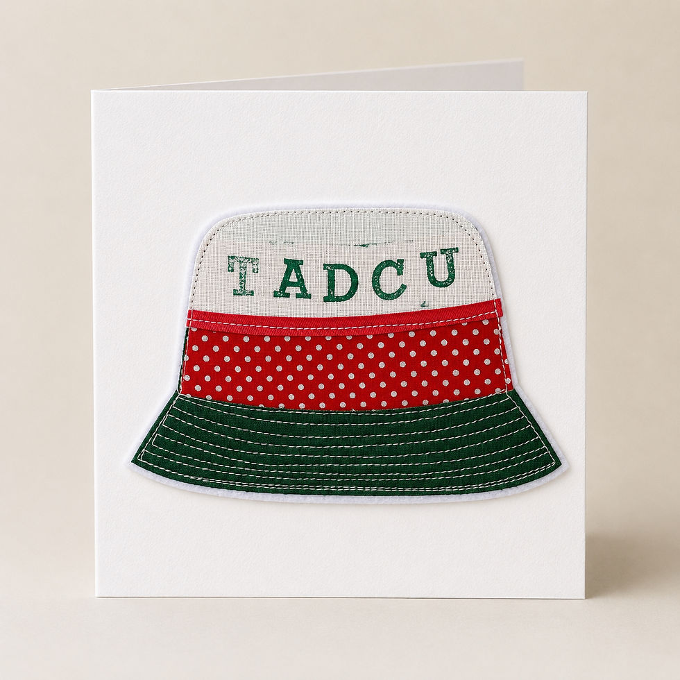 Thumbnail: Bucket Hat Textile Art