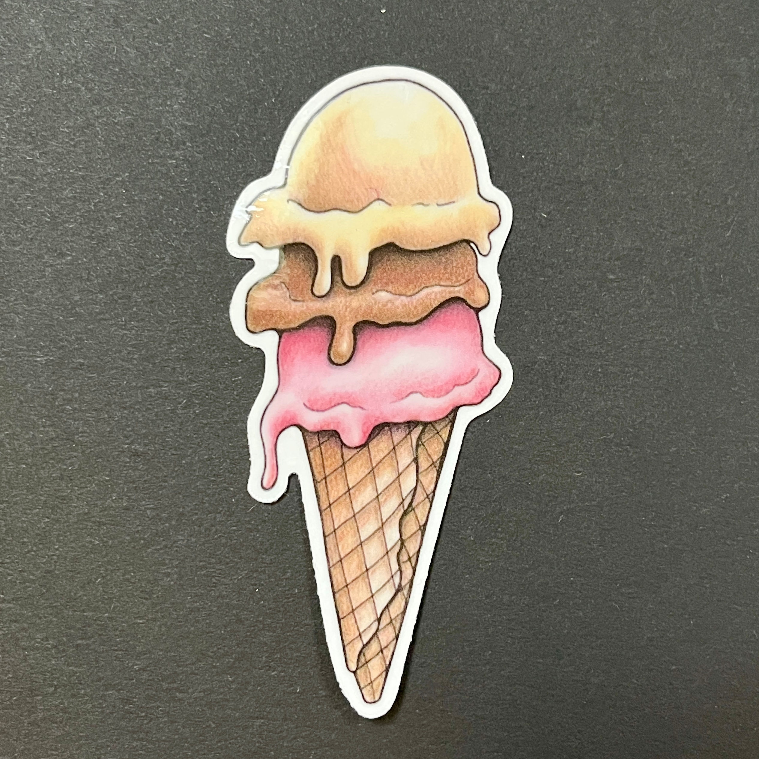 Ice Cream Cone Sticker
