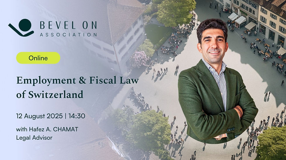 Bevel ON: Employment & Fiscal Law of Switzerland