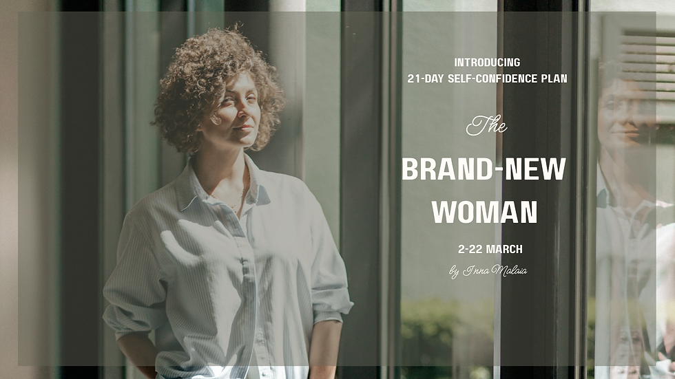 The Brand-New Woman: 3-week self-confidence programme