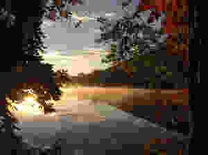 Lake landscape