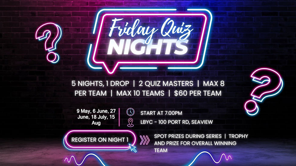Friday Quiz Night