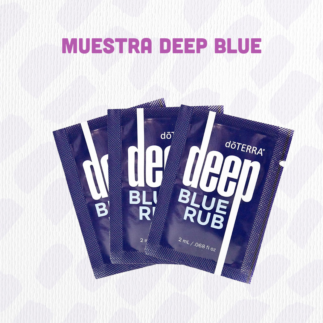 Muestras de Crema Deep Blue