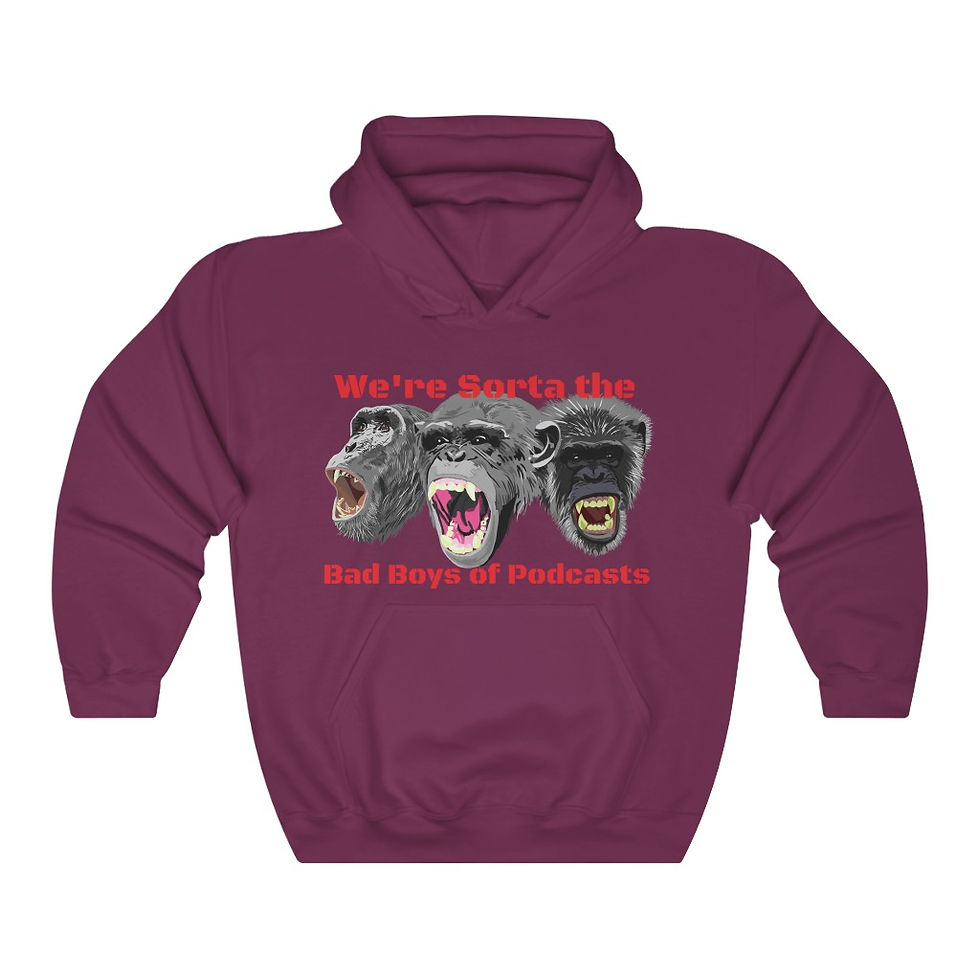 Thumbnail: The Bad Boys Unisex Heavy Blend™ Hooded Sweatshirt