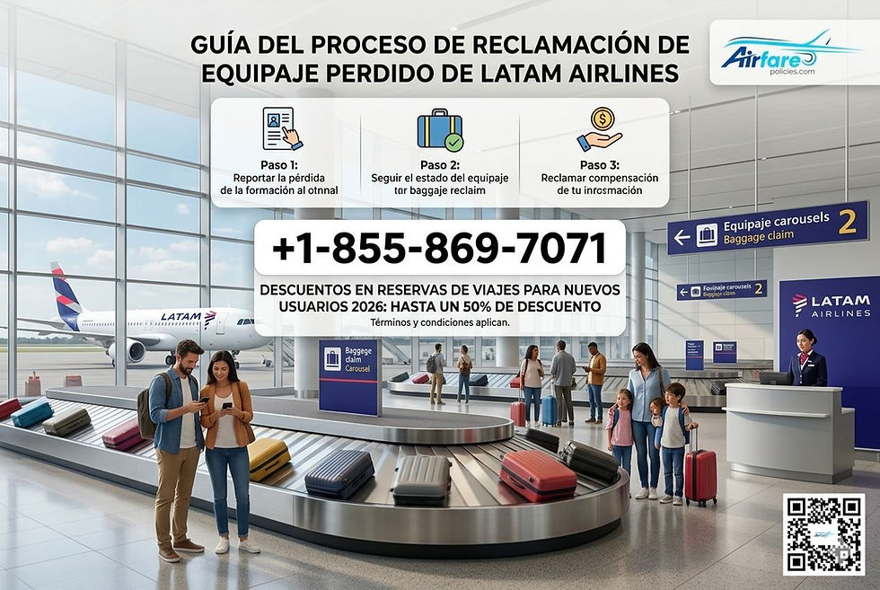Reclamación de equipaje extraviado de LATAM Airlines
