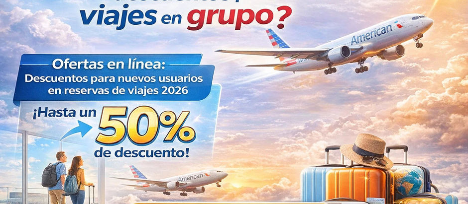 ¿Ofrece American Airlines descuentos para viajes en grupo?