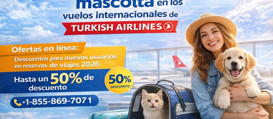 ¿Puedo llevar a mi mascota en los vuelos internacionales de Turkish Airlines?