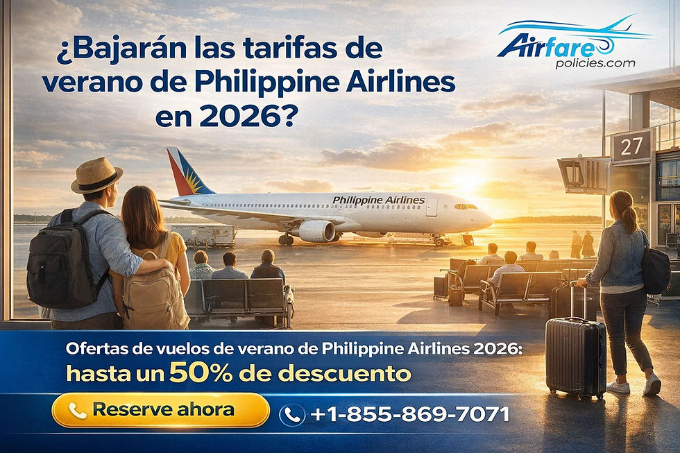 Ofertas de vuelos de verano de Philippine Airlines 2026