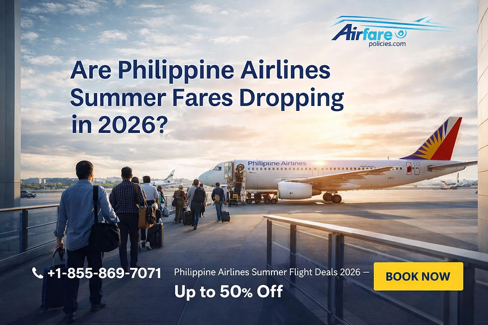 Philippine Airlines Summer Flight Deals 2026